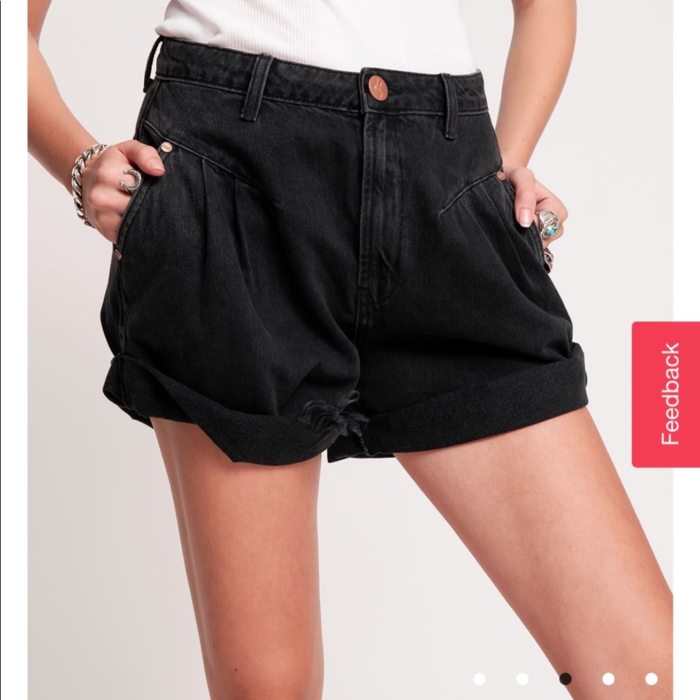 One Teaspoon VENICE STREETWALKERS HIGH WAIST 80S SHORT